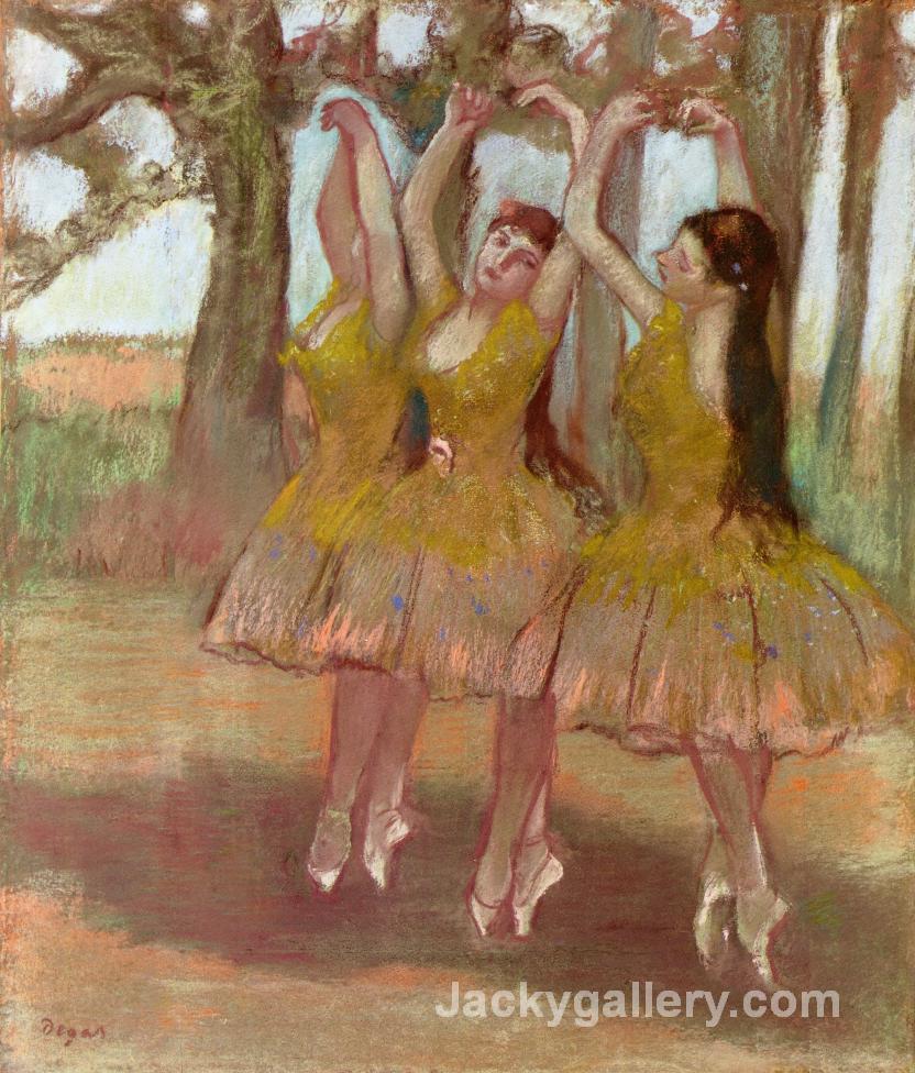 A Grecian Dance by Edgar Degas paintings reproduction